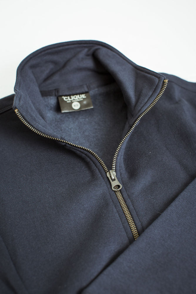 Clique Classic Cardigan Mens. Heavyweight Zipped Sweatshirt. 5 Colours. XS-5XL - Sweatshirt - Logo Free Clothing