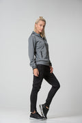 Clique Ottawa Ladies Hoodie. Melange Effect, Hidden Earphone Loops, 4 Colours XS-3XL - Hoodie - Logo Free Clothing