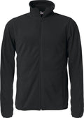 Clique Basic Micro Fleece Jacket | Mens Lightweight Zipped Fleece | 4 Colours | XS-4XL - Fleece - Logo Free Clothing