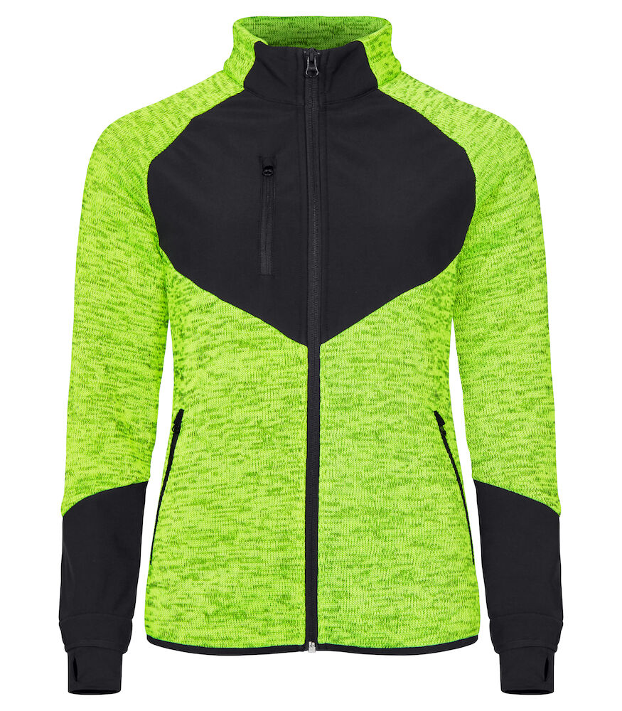 Clique Haines Fleece Jacket | Ladies Hybrid Fleece | Softshell Panels | 4 Colours | XS-2XL - Fleece - Logo Free Clothing
