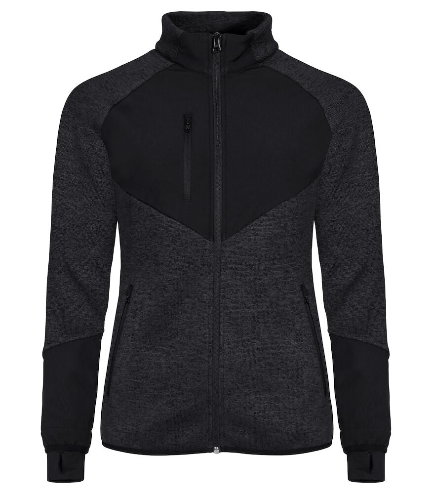 Clique Haines Fleece Jacket | Ladies Hybrid Fleece | Softshell Panels | 4 Colours | XS-2XL - Fleece - Logo Free Clothing