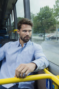 Clique Oxford Mens Long Sleeve Shirt. Pure Cotton Easy Care. 3 Colours. S-4XL - Shirt - Logo Free Clothing