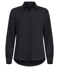 Clique Libby Ladies Blouse | Light Chiffon | Semi-Opaque Material | Black or White | XS-2XL - Shirt - Logo Free Clothing