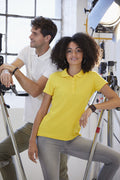 Clique Basic Ladies Polo Shirt | Cotton Polo Top | Flat Knit Collar | 16 Colours | XS-2XL - Polo Shirt - Logo Free Clothing