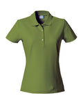 Clique Basic Ladies Polo Shirt | Cotton Polo Top | Flat Knit Collar | 16 Colours | XS-2XL - Polo Shirt - Logo Free Clothing