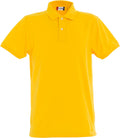 Clique Premium Mens Stretch Polo Shirt. 12 Colours XS-4XL - Polo Shirt - Logo Free Clothing
