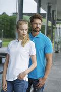 Clique Premium Mens Stretch Polo Shirt. 12 Colours XS-4XL - Polo Shirt - Logo Free Clothing