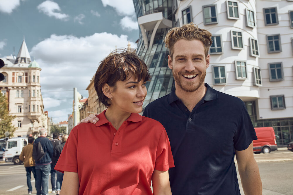 Clique Basic Active Polo Shirt | Unisex Fit Polo Top | Spun Dyed | 6 Colours | XS-3XL - Polo Shirt - Logo Free Clothing