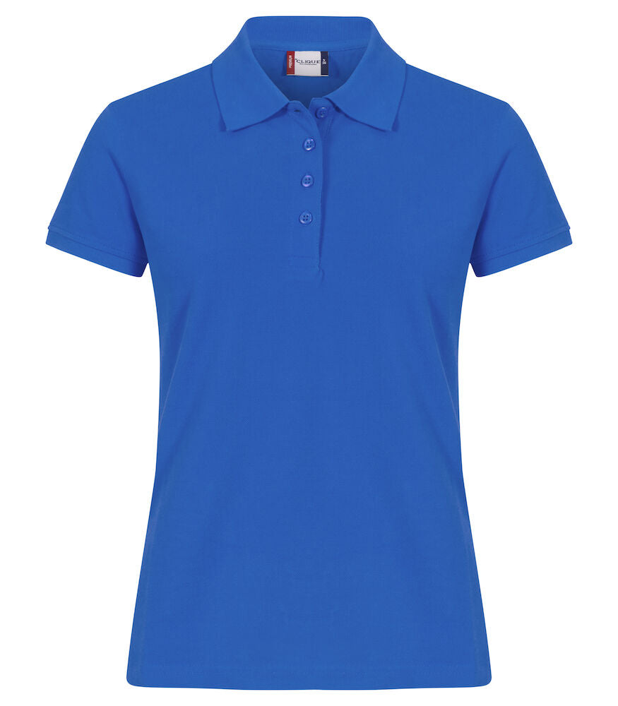Clique Premium Heavyweight Ladies Polo Shirt | Pique Cotton Polo | 6 Colours | S-2XL - Polo Shirt - Logo Free Clothing