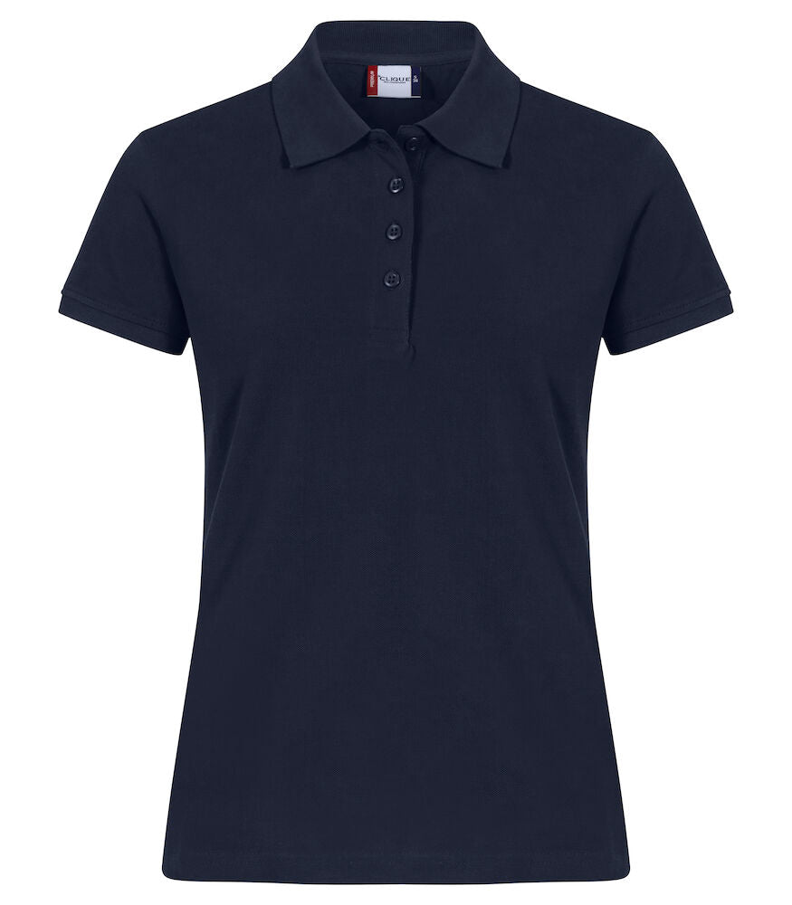 Clique Premium Heavyweight Ladies Polo Shirt | Pique Cotton Polo | 6 Colours | S-2XL - Polo Shirt - Logo Free Clothing