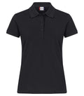 Clique Premium Heavyweight Ladies Polo Shirt | Pique Cotton Polo | 6 Colours | S-2XL - Polo Shirt - Logo Free Clothing
