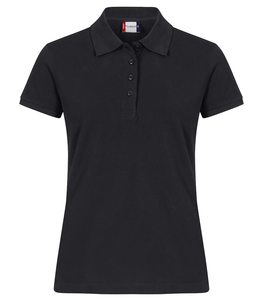 Clique Premium Heavyweight Ladies Polo Shirt | Pique Cotton Polo | 6 Colours | S-2XL - Polo Shirt - Logo Free Clothing