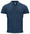 Clique Mens Classic Organic Cotton Polo Shirt. 8 Colours S-3XL - Polo Shirt - Logo Free Clothing