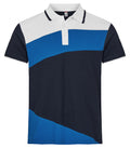 Clique Conrad Unisex Polo Shirt | Pique Cotton Polo | Colour Blocks | 2 Colours | XS-3XL - Polo Shirt - Logo Free Clothing