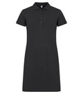 Clique Marietta Polo Dress | Ladies Polo Shirt Dress | 100% Cotton | Navy or Black | XS-2XL - Polo Shirt - Logo Free Clothing