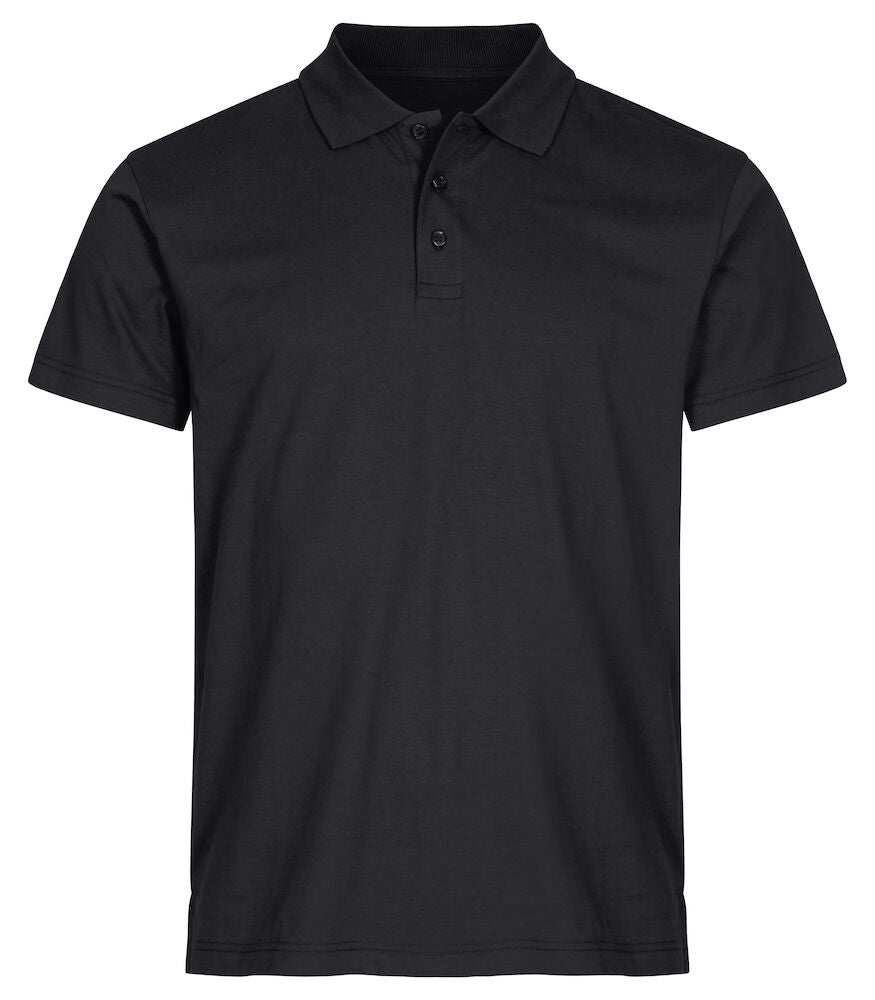 Clique Single Jersey Polo Shirt | Unisex | Preshrunk | Super Soft Feel | 6 Colours | XS-4XL - Polo Shirt - Logo Free Clothing