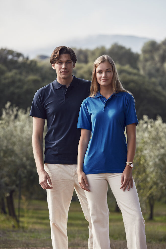 Clique Single Jersey Polo Shirt | Unisex | Preshrunk | Super Soft Feel | 6 Colours | XS-4XL - Polo Shirt - Logo Free Clothing