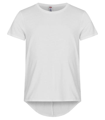 Clique Brooklyn T-Shirt | Mens Cotton Tee | Dropped Back Hem | 4 Colours | XS-3XL - Tee Shirt - Logo Free Clothing