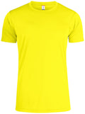 Clique Active T. Mens Active Sports Tee Shirt. 9 Funky Colours XS-3XL - Tee Shirt - Logo Free Clothing