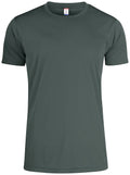 Clique Active T. Mens Active Sports Tee Shirt. 9 Funky Colours XS-3XL - Tee Shirt - Logo Free Clothing
