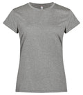 Clique Basic Active T-Shirt | Ladies Activewear Tee Shirt | Spun Dyed | 10 Colours | XS-2XL - Tee Shirt - Logo Free Clothing