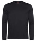 Clique Basic Active Long Sleeve Top | Mens Activewear T-Shirt | Spun Dyed | 3 Colours | XS-2XL - Tee Shirt - Logo Free Clothing