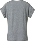 Clique Katy Ladies Loose Fit Tee Shirt. Heavy Cotton Mix. 4 Colours XS-2XL - Tee Shirt - Logo Free Clothing