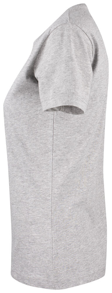 Clique Premium Fashion T-Shirt | Ladies Cotton Tee Shirt | Pre-Shrunk |  4 Colours | XS-2XL - Tee Shirt - Logo Free Clothing