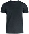 Clique Mens Slub T. Ring Spun Cotton & Pre Shrunk Tee Shirt. 4 Colours XS-2XL - Tee Shirt - Logo Free Clothing