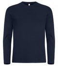 Clique Premium Fashion Long Sleeve T-Shirt | Mens Long Sleeve Top | 4 Colours | XS-4XL - Tee Shirt - Logo Free Clothing