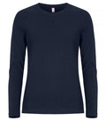 Clique Premium Fashion Long Sleeve T-Shirt | Ladies Long Sleeve Top | 4 Colours | XS-2XL - Tee Shirt - Logo Free Clothing
