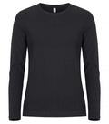 Clique Premium Fashion Long Sleeve T-Shirt | Ladies Long Sleeve Top | 4 Colours | XS-2XL - Tee Shirt - Logo Free Clothing