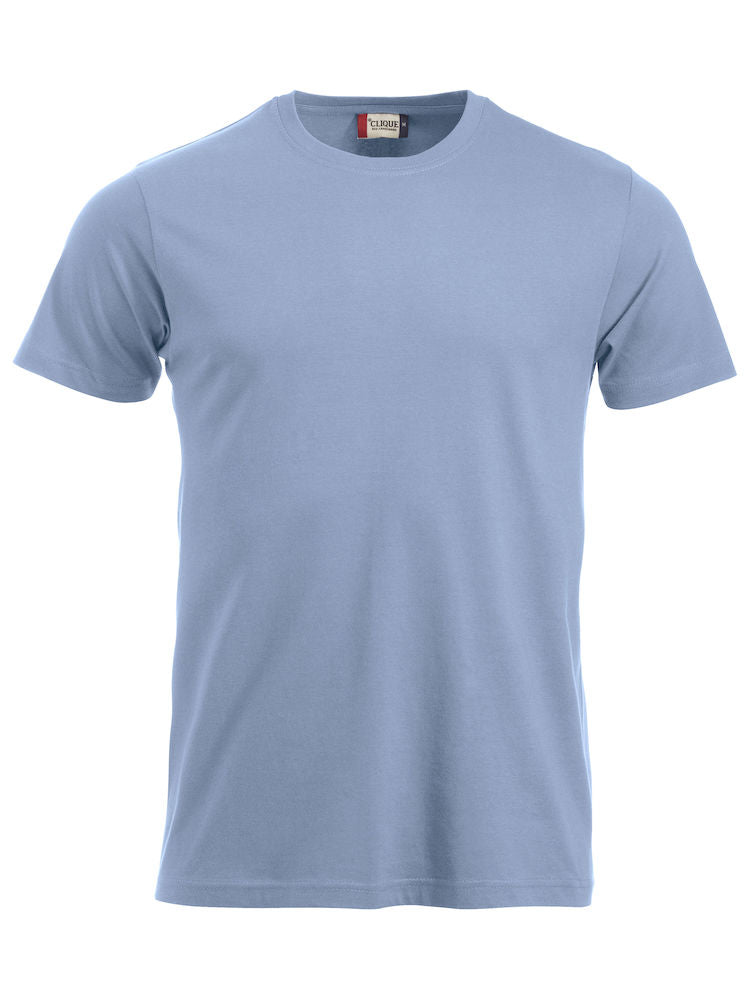 Clique Classic Tee. Pre-Shrunk Cotton Tee, Unisex Fit. 12 Colours. S-5XL - Tee Shirt - Logo Free Clothing