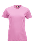 Clique Classic Ladies T-Shirt | Ringspun Cotton | Pre-Shrunk | 16 Colours | XS-2XL - Tee Shirt - Logo Free Clothing