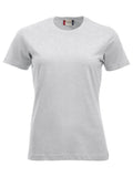 Clique Classic Ladies T-Shirt | Ringspun Cotton | Pre-Shrunk | 16 Colours | XS-2XL - Tee Shirt - Logo Free Clothing