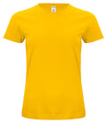 Clique Classic Organic Cotton Ladies T-Shirt | Pre-Shrunk | Super Soft | 12 Colours | XS-2XL - Tee Shirt - Logo Free Clothing