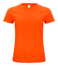 Clique Classic Organic Cotton Ladies T-Shirt | Pre-Shrunk | Super Soft | 12 Colours | XS-2XL - Tee Shirt - Logo Free Clothing