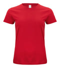 Clique Classic Organic Cotton Ladies T-Shirt | Pre-Shrunk | Super Soft | 12 Colours | XS-2XL - Tee Shirt - Logo Free Clothing