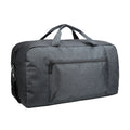 Clique Melange Duffle Bag | Weekend Travel Bag | Zipped Main Compartment | 28 Litre Capacity Holdall - Bag - Logo Free Clothing