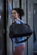 Clique Melange Duffle Bag | Weekend Travel Bag | Zipped Main Compartment | 28 Litre Capacity Holdall - Bag - Logo Free Clothing