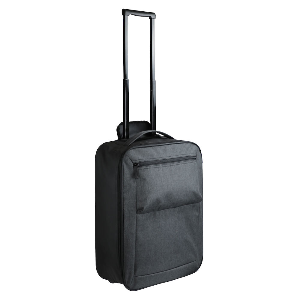 Clique Prestige Trolley Bag | Melange Carry-On Hand Luggage | 32 Litre Capacity - Bag - Logo Free Clothing