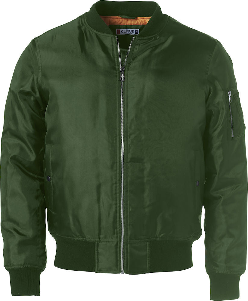Clique Bomber Jacket- Classic Unisex Bomber Jacket in 3 Colours. XS-3XL. - Summer Jacket - Logo Free Clothing