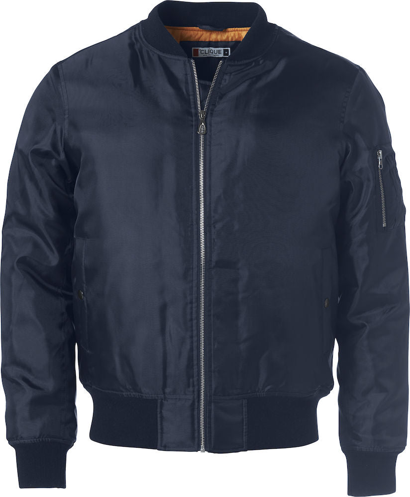 Clique Bomber Jacket- Classic Unisex Bomber Jacket in 3 Colours. XS-3XL. - Summer Jacket - Logo Free Clothing