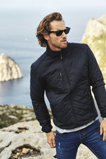 James Harvest Deer Ridge, Mens Packable Quilted Lightweight Puffer Style Jacket. S-3XL - Summer Jacket - Logo Free Clothing