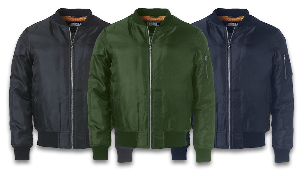 Clique Bomber Jacket- Classic Unisex Bomber Jacket in 3 Colours. XS-3XL. - Summer Jacket - Logo Free Clothing