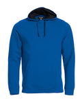 Clique Classic Mens Heavyweight Hoodie. Contrast Lined Hood. 8 Colours. XS-5XL - Hoodie - Logo Free Clothing