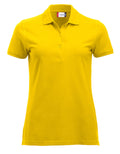 Clique Marion Ladies Short Sleeve Polo Shirt Medium Weight. 17 Colours. XS-2XL. - Polo Shirt - Logo Free Clothing