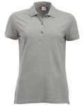 Clique Marion Ladies Short Sleeve Polo Shirt Medium Weight. 17 Colours. XS-2XL. - Polo Shirt - Logo Free Clothing