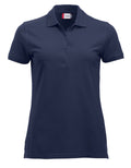 Clique Marion Ladies Short Sleeve Polo Shirt Medium Weight. 17 Colours. XS-2XL. - Polo Shirt - Logo Free Clothing