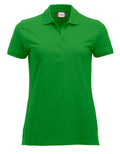 Clique Marion Ladies Short Sleeve Polo Shirt Medium Weight. 17 Colours. XS-2XL. - Polo Shirt - Logo Free Clothing